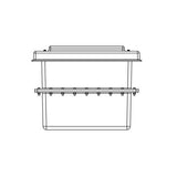 160 Litre GRP Water Tank - Two Piece Insulated