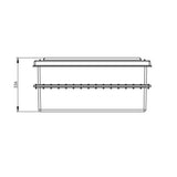 250 Litre GRP Water Tank - Two Piece Insulated