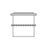 454 Litre GRP Water Tank - Two Piece Insulated