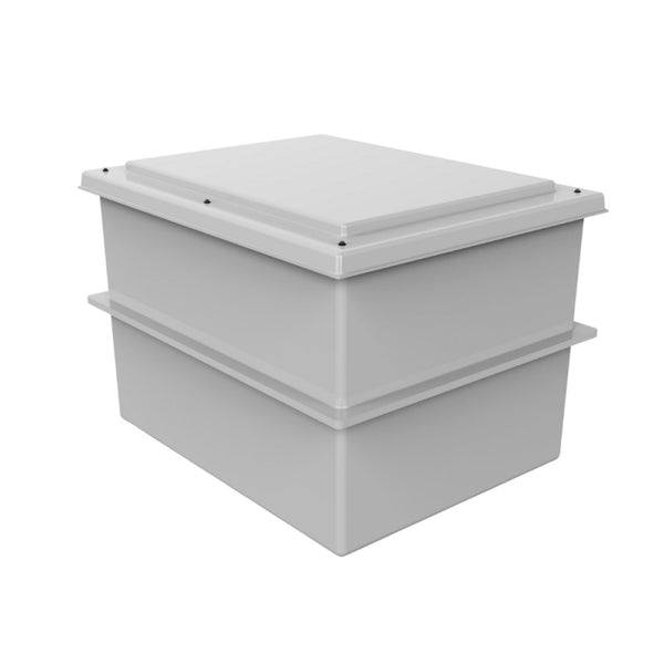 570 Litre GRP Water Tank - Two Piece Insulated
