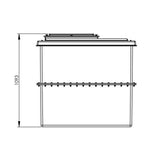 1000 Litre GRP Water Tank - Two Piece Insulated
