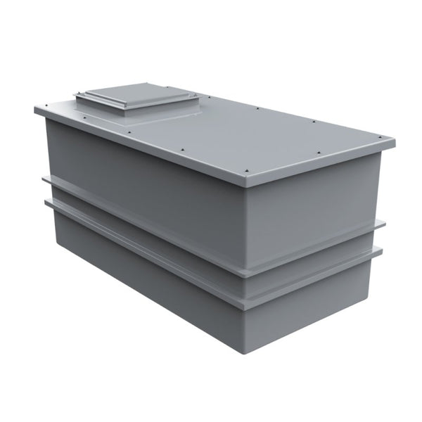 2000 Litre GRP Water Tank - Two Piece Insulated