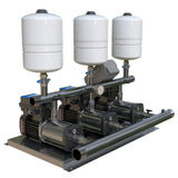 Vari-Rs Featuring Grundfos Triple booster Pump With TD Variable Speed Controller back view