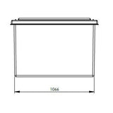 751L One Piece Insulated GRP Water Tank base dimensions
