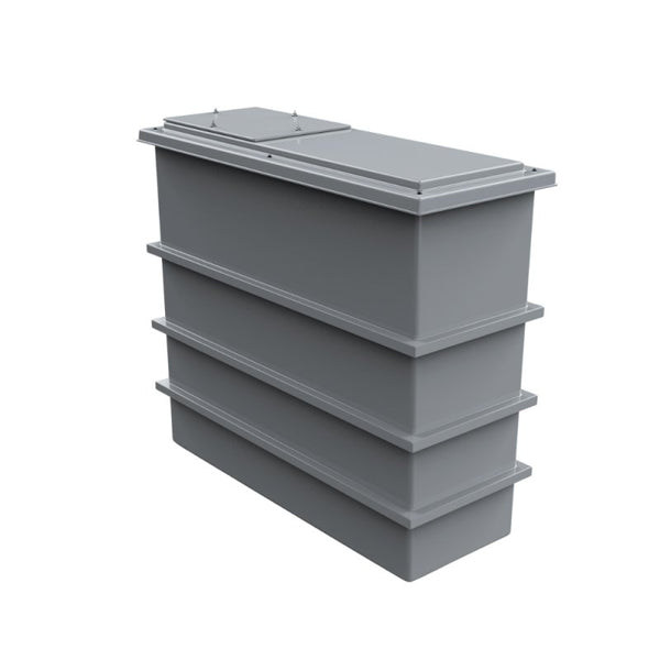 1050L One Piece Insulated GRP Water Tank