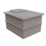 1364 Litre GRP Water Tank - Two Piece Insulated