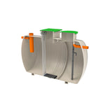 BioTec+ 4 Sewage Treatment Plant - 12 Person Inside View