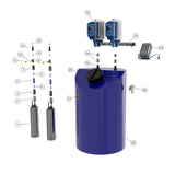 AQUAMAXX INSULATED 1200L BOOSTER PUMP & TANK Twin Pump Features