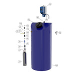 AQUAMAXX INSULATED 300L BOOSTER PUMP & TANK Single Features
