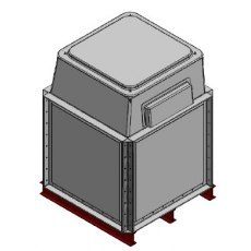 GRP Sectional IFB Airgap Tanks