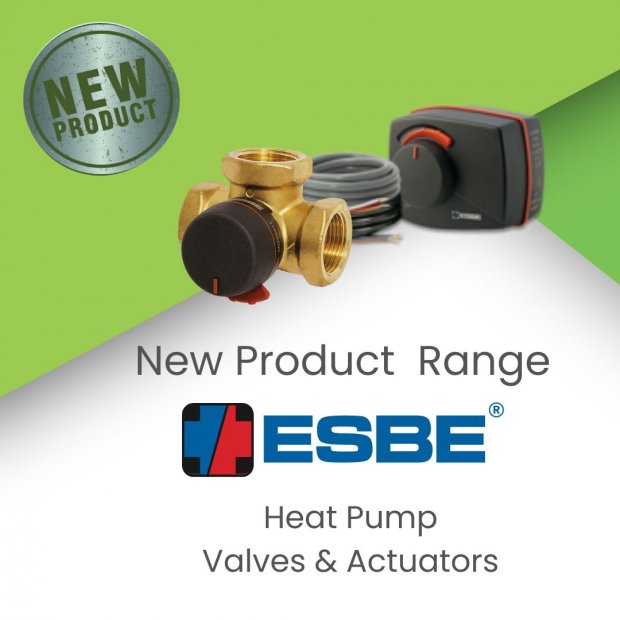 Exciting News: New ESBE Valves and Actuators for Heat Pump Heating Systems 