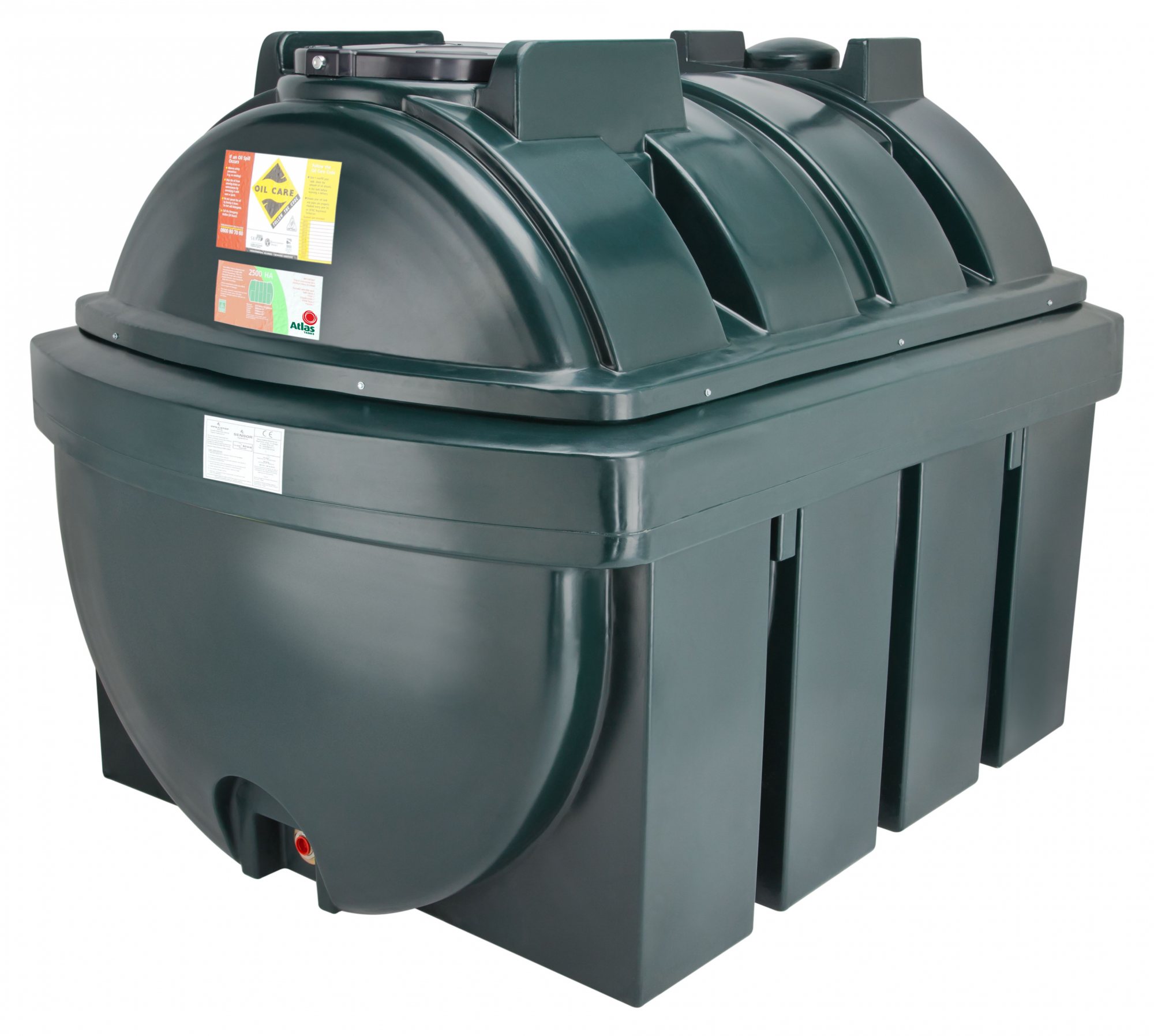 Atlas 2500 Bunded Oil Tank - Tanks IE