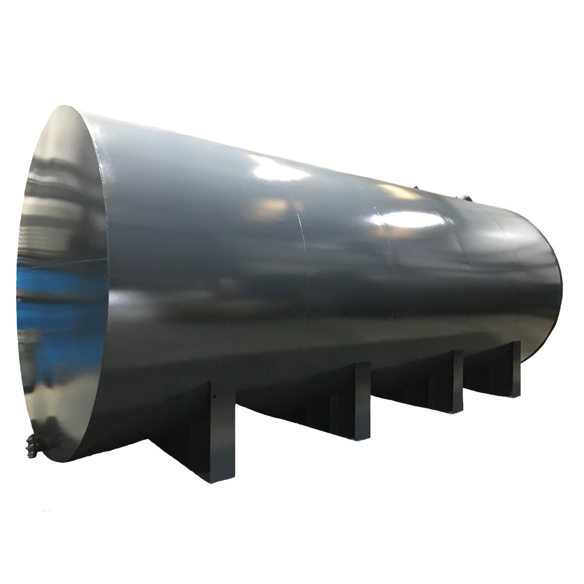 55000L CYLINDRICAL BUNDED STEEL OIL TANK - Tanks IE