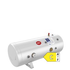 ULTRASTEEL 210L INDIRECT HORIZONTAL HOT WATER CYLINDER