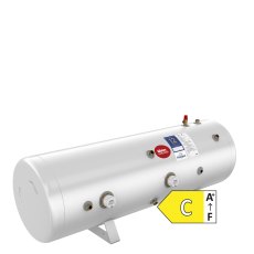 ULTRASTEEL 250L INDIRECT HORIZONTAL HOT WATER CYLINDER