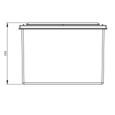 570L One Piece Insulated GRP Water Tank 570L One Piece Insulated GRP Water Tank