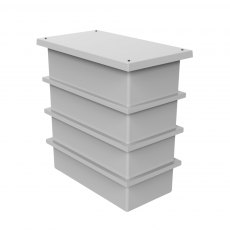 601L One Piece Insulated GRP Water Tank 601L One Piece Insulated GRP Water Tank