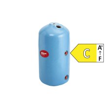 36 x 18 INDIRECT COPPER HOT WATER CYLINDER