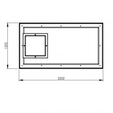 2501L One Piece Insulated GRP Water Tank