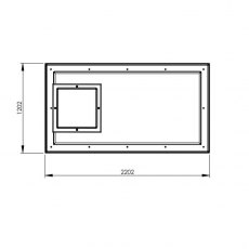 3001L One Piece Insulated GRP Water Tank