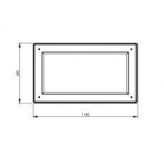 250 Litre GRP Water Tank - Two Piece Insulated