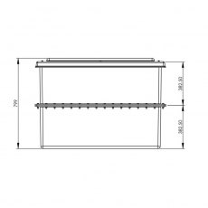 570 Litre GRP Water Tank - Two Piece Insulated