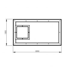 2500 Litre GRP Water Tank - Two Piece Insulated