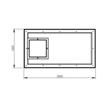 3001 Litre GRP Water Tank - Two Piece Insulated