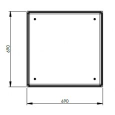 187L One Piece Insulated GRP Water Tank 187L One Piece Insulated GRP Water Tank