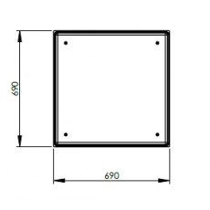 305L One Piece Insulated GRP Water Tank 305L One Piece Insulated GRP Water Tank