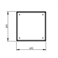 375L One Piece Insulated GRP Water Tank 375L One Piece Insulated GRP Water Tank