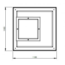 1220L One Piece Insulated GRP Water Tank 1220L One Piece Insulated GRP Water Tank