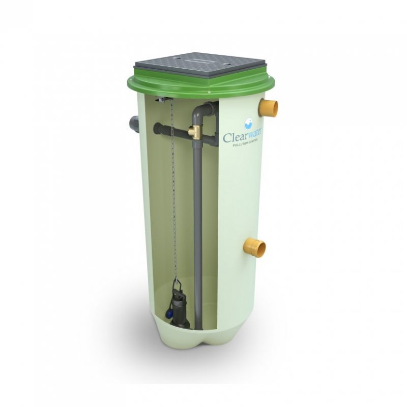 Clearwater Clearwater 1250L Single Sewage Pumping Station