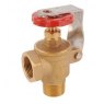 Locking Angle Brass Gate Valve